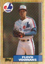 1987 Topps Baseball Cards      105     Floyd Youmans